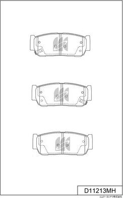 MK Kashiyama D11213MH - Jarrupala, levyjarru inparts.fi