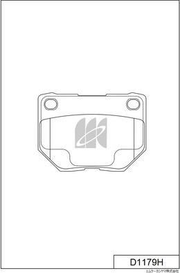 MK Kashiyama D1179H - Jarrupala, levyjarru inparts.fi