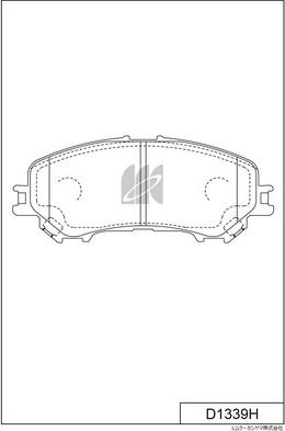 MK Kashiyama D1339H - Jarrupala, levyjarru inparts.fi