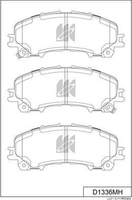 MK Kashiyama D1336MH - Jarrupala, levyjarru inparts.fi