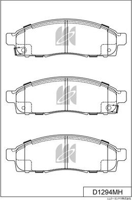 MK Kashiyama D1294MH - Jarrupala, levyjarru inparts.fi