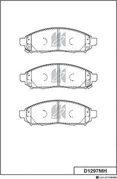 MK Kashiyama D1297MH - Jarrupala, levyjarru inparts.fi