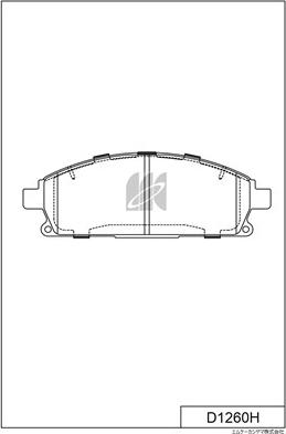 MK Kashiyama D1260H - Jarrupala, levyjarru inparts.fi