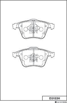 MK Kashiyama D3153H - Jarrupala, levyjarru inparts.fi