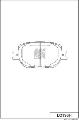 MK Kashiyama D2193H - Jarrupala, levyjarru inparts.fi