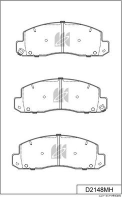 MK Kashiyama D2148MH - Jarrupala, levyjarru inparts.fi