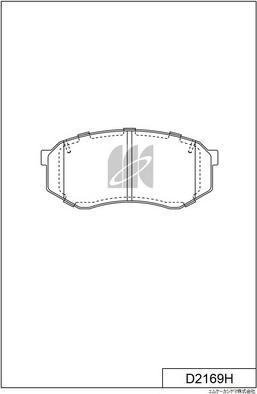 MK Kashiyama D2169H - Jarrupala, levyjarru inparts.fi