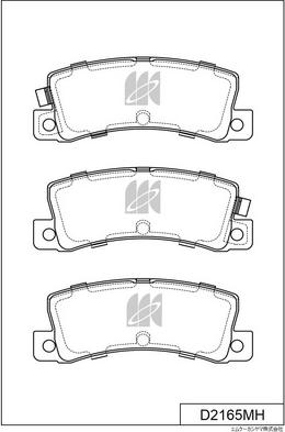 MK Kashiyama D2165MH - Jarrupala, levyjarru inparts.fi