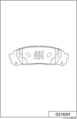 MK Kashiyama D2163H - Jarrupala, levyjarru inparts.fi