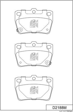 MK Kashiyama D2188MH - Jarrupala, levyjarru inparts.fi