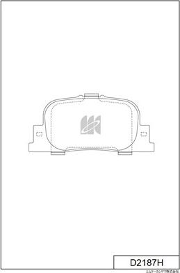 MK Kashiyama D2187H - Jarrupala, levyjarru inparts.fi