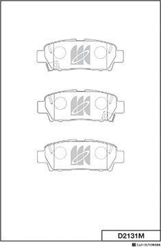 MK Kashiyama D2131M - Jarrupala, levyjarru inparts.fi