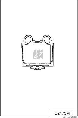 MK Kashiyama D2173MH - Jarrupala, levyjarru inparts.fi