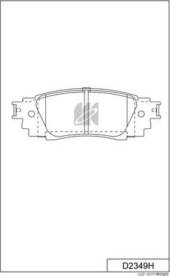 MK Kashiyama D2349H - Jarrupala, levyjarru inparts.fi