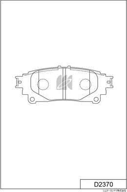 MK Kashiyama D2370 - Jarrupala, levyjarru inparts.fi