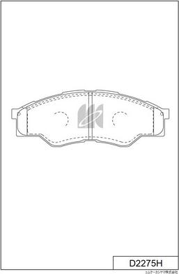 MK Kashiyama D2275H - Jarrupala, levyjarru inparts.fi