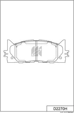 MK Kashiyama D2270H - Jarrupala, levyjarru inparts.fi