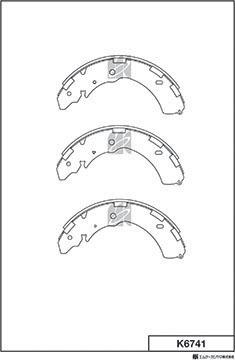 MK Kashiyama K6741 - Jarrukenkäsarja inparts.fi