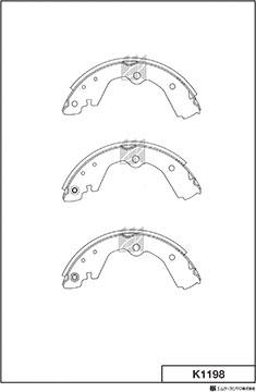 MK Kashiyama K1198 - Jarrukenkäsarja inparts.fi