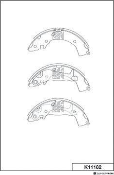 MK Kashiyama K11182 - Jarrukenkäsarja inparts.fi