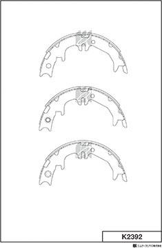 MK Kashiyama K2392 - Jarrukenkäsarja inparts.fi