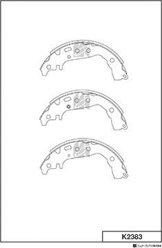 MK Kashiyama K2383 - Jarrukenkäsarja inparts.fi