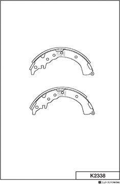 MK Kashiyama K2338 - Jarrukenkäsarja inparts.fi