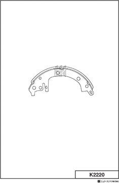 MK Kashiyama K2220 - Jarrukenkäsarja inparts.fi