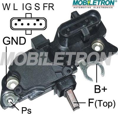 Mobiletron VR-B5250B - Jänniteensäädin inparts.fi