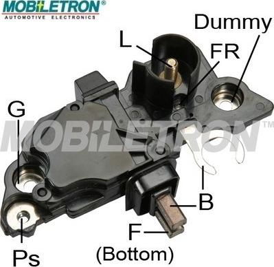 Mobiletron VR-B256 - Jänniteensäädin inparts.fi