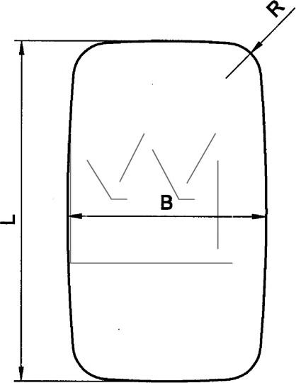 Monark 098390372 - Peililasi, ulkopeili inparts.fi