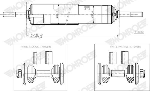 Monroe T1090 - Iskunvaimennin inparts.fi