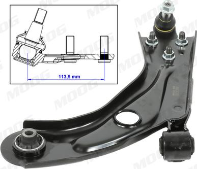 Moog CI-WP-13991 - Tukivarsi, pyöräntuenta inparts.fi