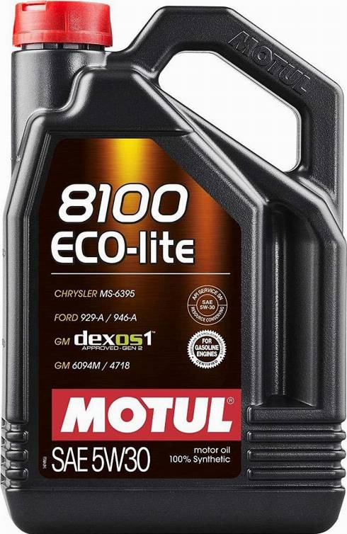 Motul 8100 ECO-LITE 5W30 5L - Moottoriöljylisäaine inparts.fi