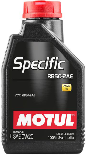 Motul MOTULSPECIFICRBS0-2AE0W20 - Moottoriöljy inparts.fi