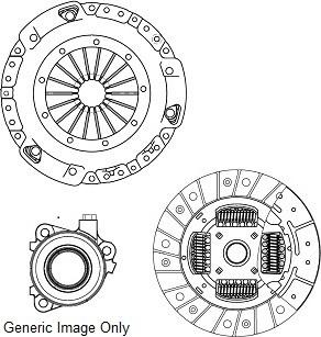 National CK9199 - Kytkinpaketti inparts.fi