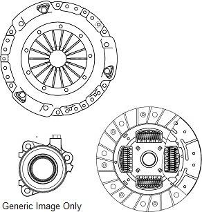 National CK9869-27 - Kytkinpaketti inparts.fi