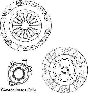 National CK9679-15 - Kytkinpaketti inparts.fi