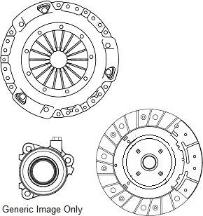 National CK10447-89 - Kytkinpaketti inparts.fi