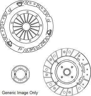 National CK9677 - Kytkinpaketti inparts.fi