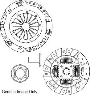 NATIONAL CK9549T - Kytkinpaketti inparts.fi