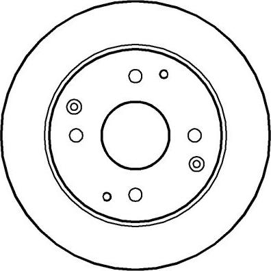 Japanparts DP407AF - Jarrulevy inparts.fi