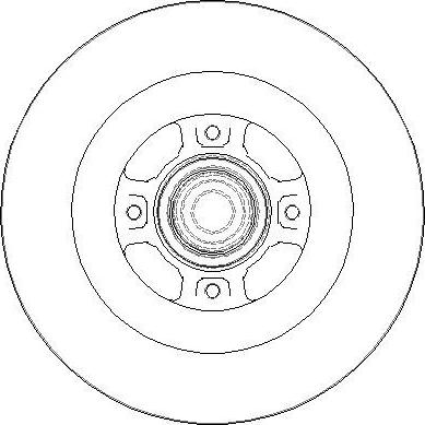 Brembo 08.A135.17 - Jarrulevy inparts.fi