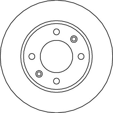 Magneti Marelli DF0191 - Jarrulevy inparts.fi