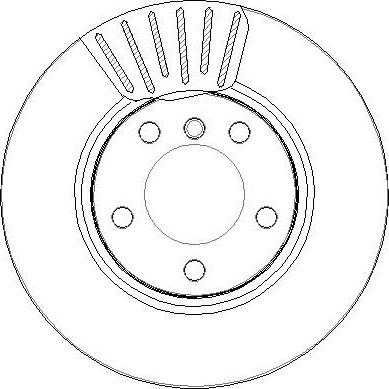 TRW DF6119S - Jarrulevy inparts.fi