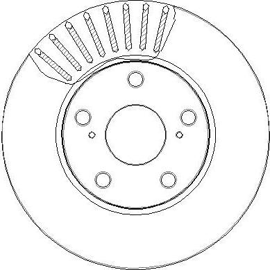 Japanparts DI-2033 - Jarrulevy inparts.fi