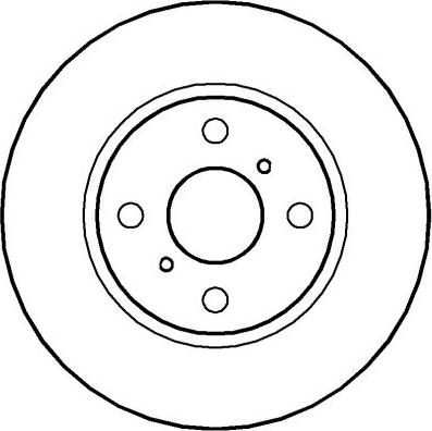 Kavo Parts BR-9345-C - Jarrulevy inparts.fi