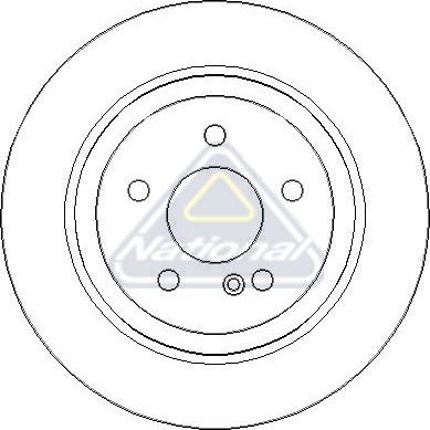 National NBD2362 - Jarrulevy inparts.fi