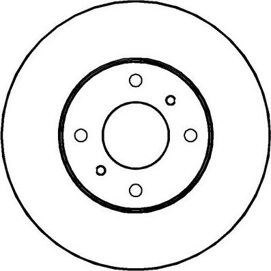 FOMAR Friction FO 2574 - Jarrulevy inparts.fi