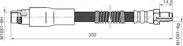 NATIONAL NBH6019 - Jarruletku inparts.fi